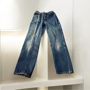 LL Bean Double L Jeans Womens 8 High-Rise Relaxed Fit Straight Leg Denim